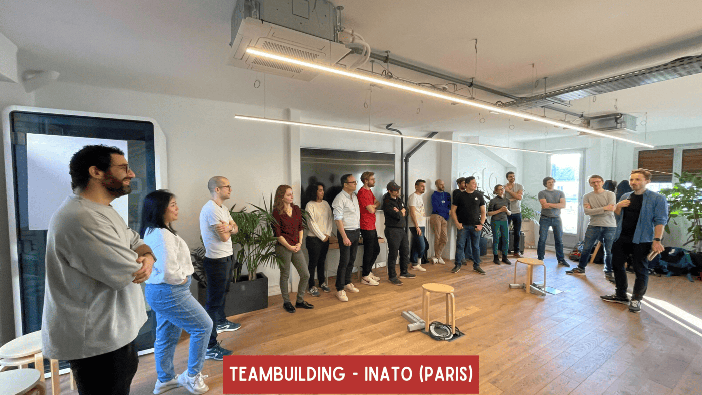Ateliers teambuilding Lille Impro théâtre cohésion entreprise